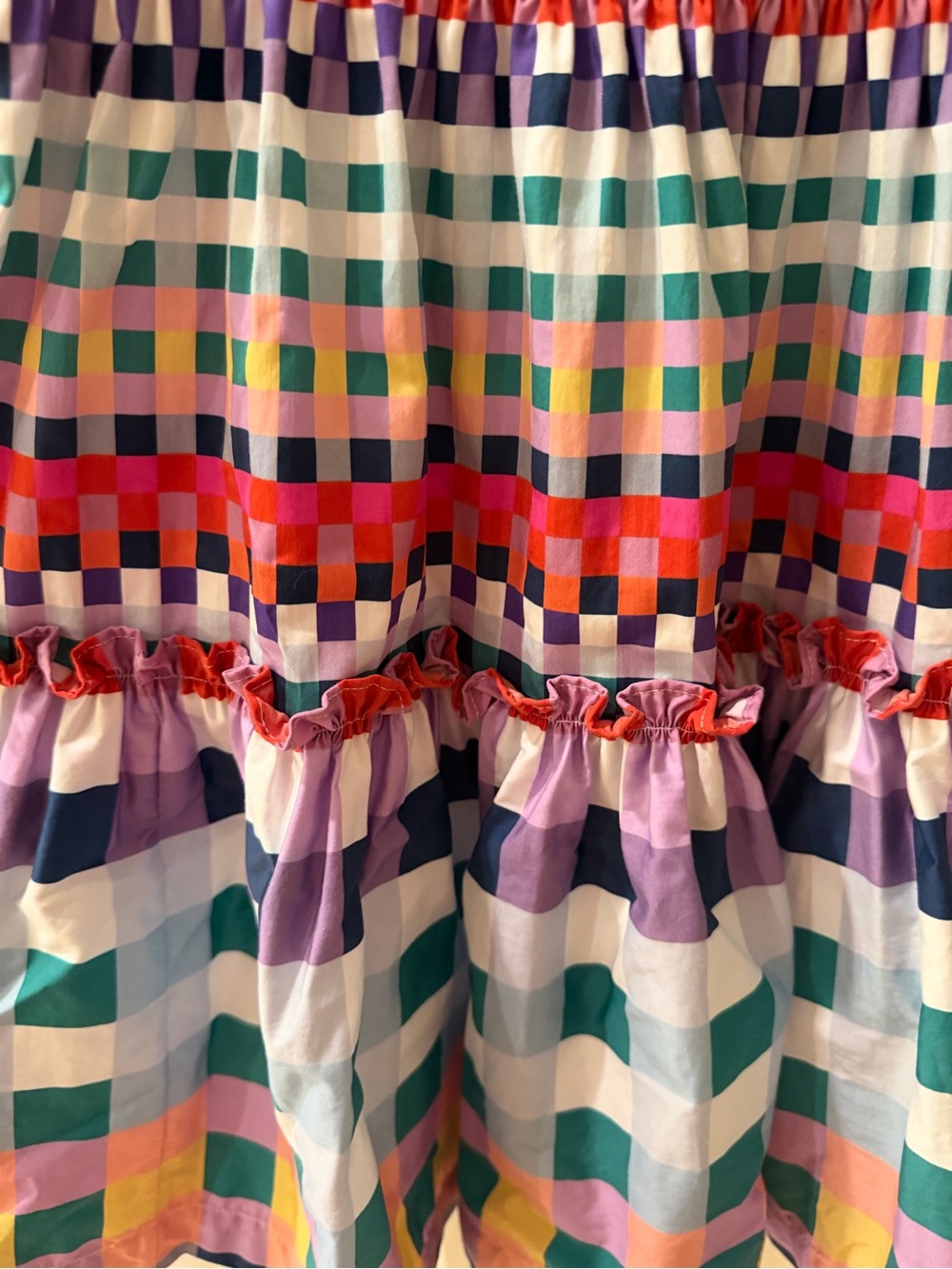 Hill House Seraphina Mini in Multicolor Gingham - Picture 12 of 12